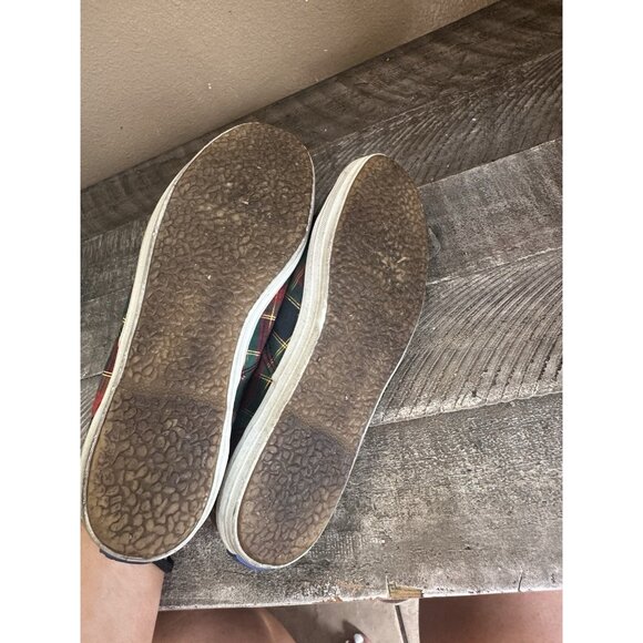 Keds Plaid Sneakers - Red, Green, Yellow - Picture 5 of 6